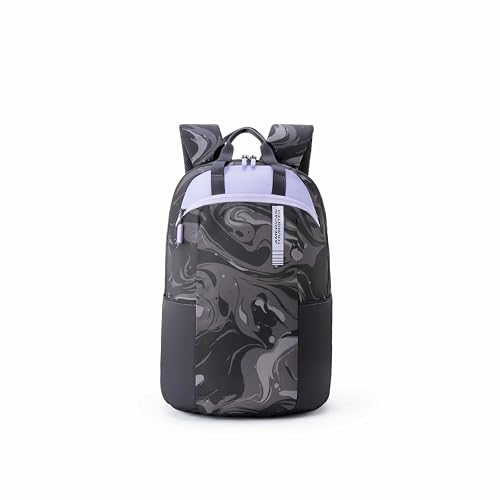 Image of American Tourister Fleek | 32 Ltrs | 2 Compartments | Bottle Pocket | Ergonomic Padded Back Panel & Shoulder Straps | High School Backpack | 1 Year International Warranty | Black