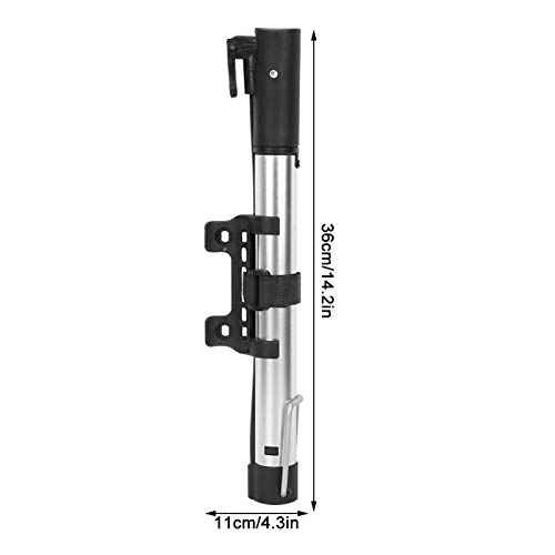 Bomba de ar de bicicleta, inflador de pneu de bicicleta Insuflador de bicicleta em forma de T Ergonô