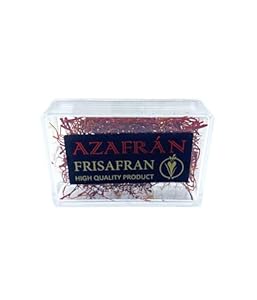 FRISAFRAN | Safran Fäden 0, 5g | Safranfäden | Spanischer Safran in Fäden | Safranfäden für Paella | Halbe Gramm purer Geschmack & Farbenpracht | Handverlesener Safran | Ideal für exklusive Gerichte