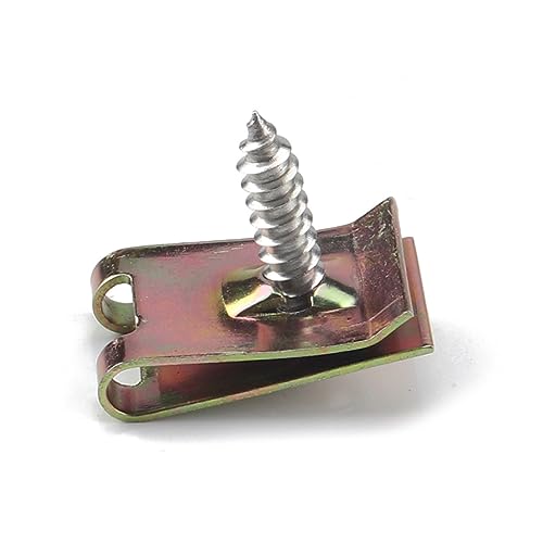 CHILDWEET Self Tapping Nut Fasteners 480pcs u Clip u Nut Set for Car Bodywork Panel Installation