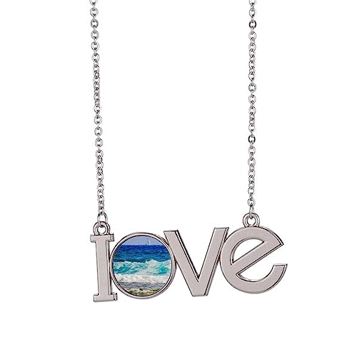 Collier vague de mer en argent pour vos tenues d'été et journées de plage