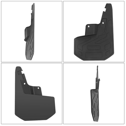Image of Mud Flaps Splash Guards for Fit for Chevrolet Clolrado 2023 | No Drilling Required Bendable Mud Guards | Front & Rear 4-Piece Set Car Accessories