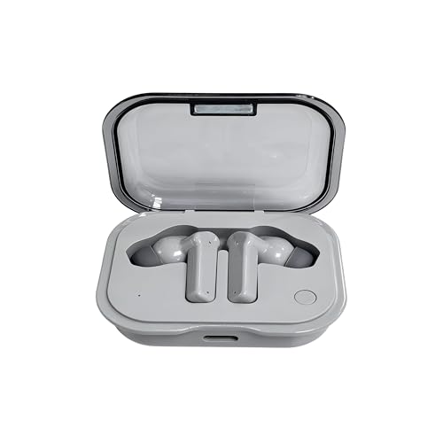 Image of Futopia Wireless Nothing Ear Earpods with Charging Case | Bluetooth 5.4 Earbuds, 11mm Drivers, Type-C Fast Charging, HD Sound & 3-4H Playtime (FGTWSNOEAR) (Gray)