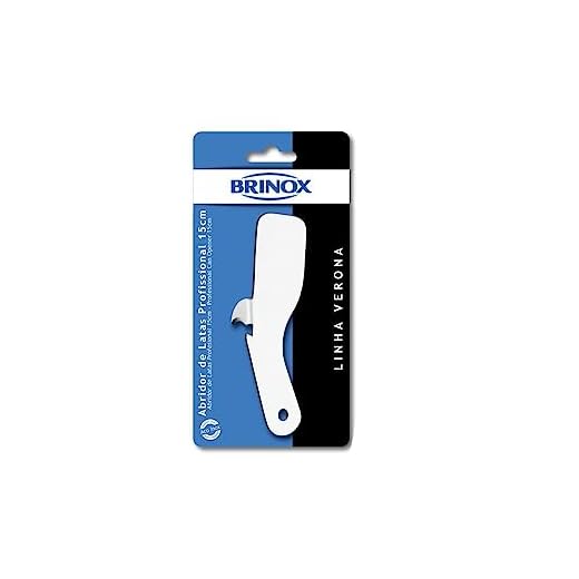 Abridor De Latas/garrafas Prof Inox 15cm Brinox Aço Inox