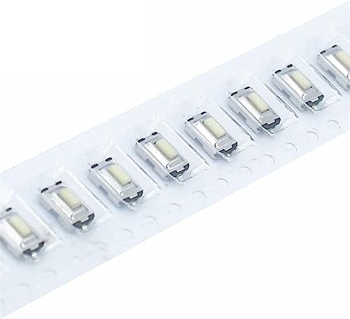 Micro switch 3X6X2.5MM bouton blanc CMS composant SMD switch tactile en tresse pour soudure x100