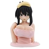 HWHXCZYH Shake Shake Girl Bobblehead for Car Dashboard - 2.2 Inch Moving PVC Anime Figure, Fun Decoration for Car, Motorcycle, Office & Home