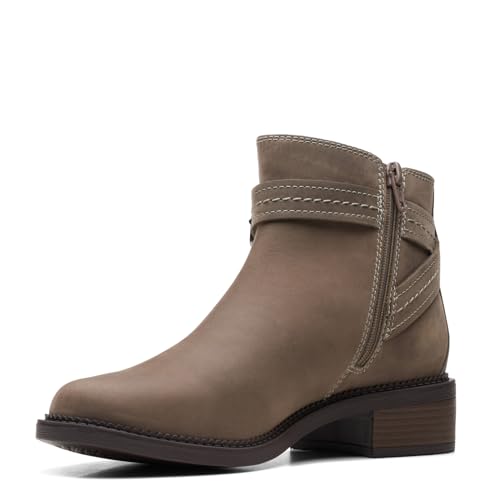 Image of Clarks womens 26168079-dark Tan L Uniform Dress Shoe