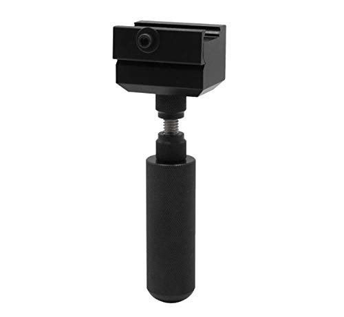 LethalEye Adjustable Precision Rail Monopod Folding Rail Mount 4" to 6" Approx. Knurled