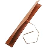 SOLUSTRE Tragbare Drumstick Tasche aus Leichtem Pu Leder zum Schutz und Aufbewahrung von Schlagzeug Stäbe für Übungsraum und Auftrittsort
