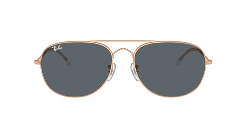 Ray-Ban RB3735 Bain Bridge Sunglasses, Rose Gold/Blue, 60 mm - image 2