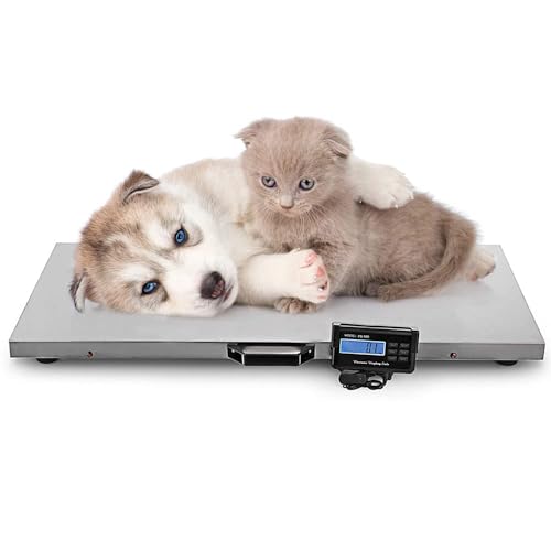 Báscula digital para mascotas y paquetes 500 KG miniatura 1