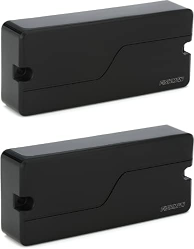 Fishman Fluence Modern 7-String Humbucker 2-piece Pickup Set - Black Plastic Cover