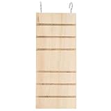 Wooden Pet Ladder, Bird and Hamster Stand, Toy Platform, Rest Board, Hangers, Cage