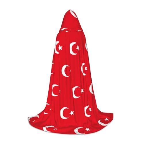 Cape à capuche longue Turquie cadeau idéal ado chaud