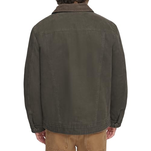 Levi's Mens Workwear Cotton Canvas Corduroy Collar Depot Jacket3