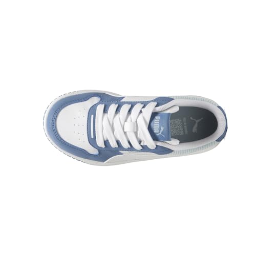 PUMA Kids Girls Carina Street Cord Lace Up Sneakers Shoes - Blue, White - Size 1.5 M4