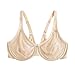 Wacoal Women's Basic Beauty Unlined Full Figure Underwire Bra, Naturally Nude, 40DD