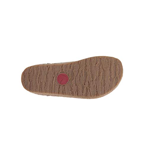 Image of HAFLINGER Grizzly GZH Zigzag Felt Clog Wool Shoe