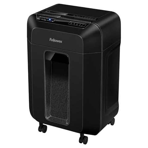 Fellowes AutoMax 100MA 100-Sheet Micro-Cut Autofeed 2-in-1 Paper Shredder for Office/Small Office Cover
