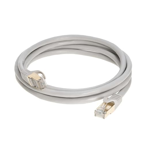 Image of Cables Direct Online 75FT S /FTP Cat7 Copper Network Ethernet Patch Cable, Internet Wire, Compatible with PC, Laptop, Modem, Router, TVs, Printer Cord, Consoles for Home and Office (75ft, Gray)