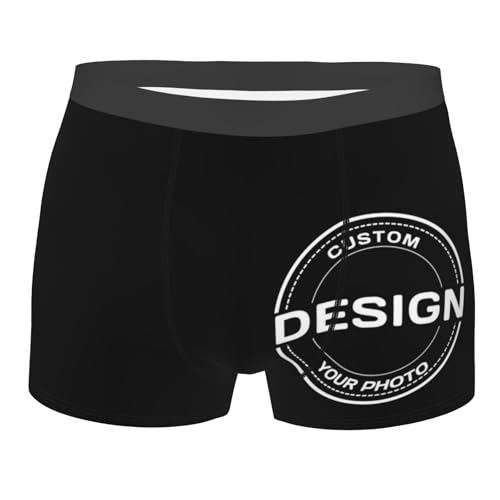 Custom Boxers Underwear for Men Personalized Boxers with Face on Them Customized Valentines Day Birthday Gift