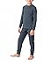 City Threads Little Boys Thermal Underwear Set Perfect for Sensitive Skin SPD Sensory Friendly, Mindnight- 3T