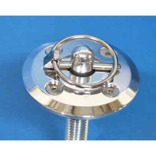 MS110-44P Hood Pin Kit Polished Pair