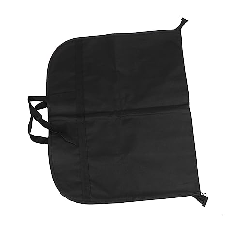 2pcs Breathable Garment Bag for Suits Portable Dress Cover for Travel and Storage Oxford Suit Storage Bags Black