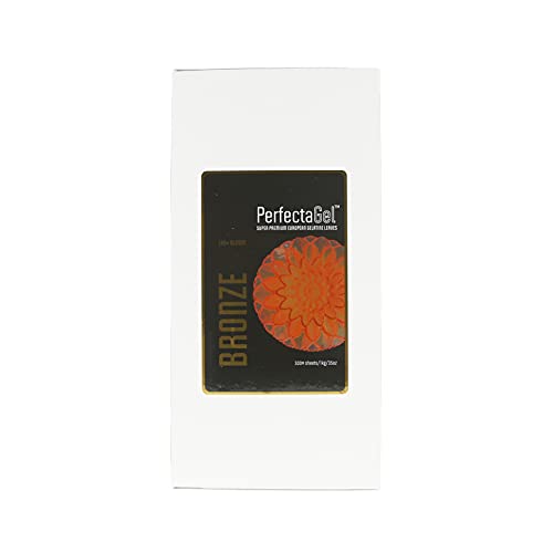 PerfectaGel Bronze Gelatin Sheets (140 Bloom) - 1kg [300 sheets]