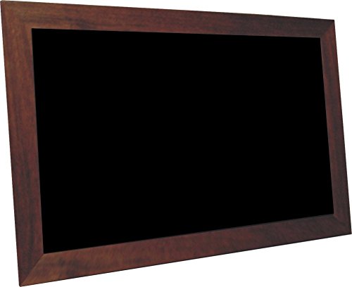 Amazon | billyboards 30x30 黒板。ビンテージマホガニーフレーム