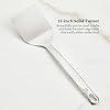 Hestan Provisions Chef's Tools, Essential Set (5-Piece), Stainless Steel Solid Spoon, Ladle, Pasta Fork, Turner/Spatula, Fish Spatula #3