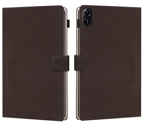 Image of TGK Flip Case Cover for Honor Pad X8a 11 inch Tablet with Stylus Holder (Brown)