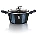 BerlingerHaus Granit Topf Kochtopf 2.5L 20cm BERLINGER Haus Metallic Aquamarine BH-1878