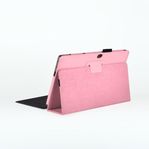 Case for Surface Pro 1st/ Surface Pro 2 - onWay Premium Folio Case Cover with Stand for Microsoft Surface Pro 1st/ Surface Pro 2 (Does not fit Windows RT Version), Light Pink