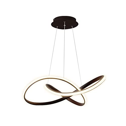 Lustre moderne en aluminium pour illuminer une chambre à coucher