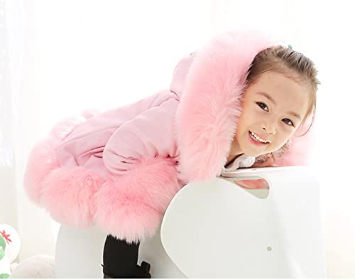 Casacos para crianças, crianças, casaco grosso para meninas, inverno, quente, jaqueta de couro faur,