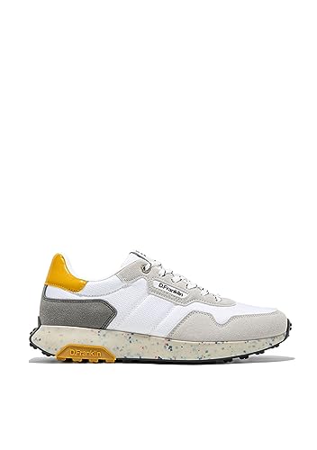 D.Franklin Zapatillas Deportivas Casual Unisex Active Nylon Basic en Blanco - Zapatillas de Vestir Unisex - Moda Casual - Talla (38) - Modelo Active-Nylon