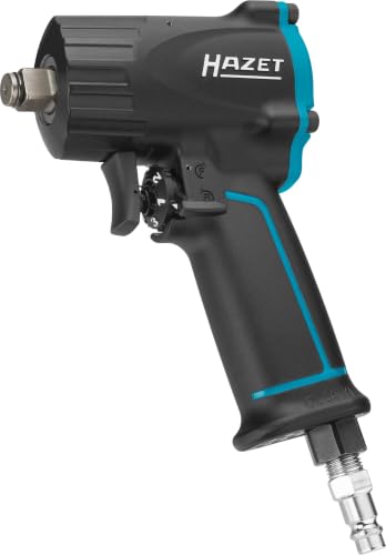 Hazet Visseuse &agrave; choc pneumatique 9012M I Capacit&eacute; de serrage max. couple de desserrage 1100 Nm, carr&eacute; 12,5 mm (1/2 pouce) I peu de vibrations - outil pour serrer et desserrer les vis''.