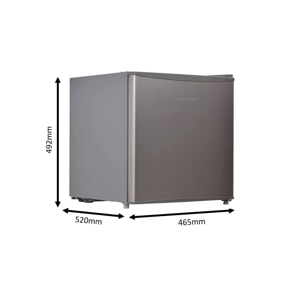 Cookology Table Top Mini Fridge, 46 Litre Refrigerator with Ice Box