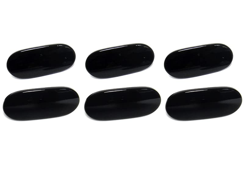 RZG 6x Schwarz Getönte Linse Seitenmarkierungsleuchte LED Blinker Reflektor Licht Für 2014-2022 MB Sprinter 906 907 910 Crafter 2E