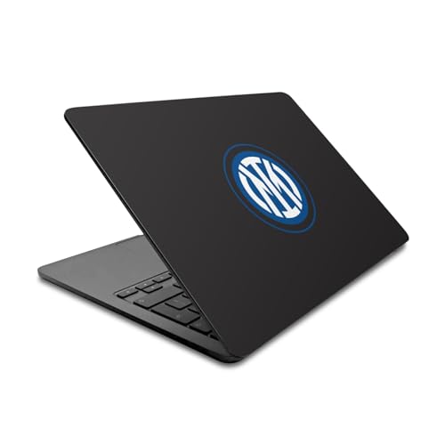 Sticker MacBook Air 13.6 A2681 Vinyle Premium Inter Milan Noir