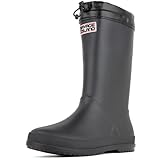 Ajustement réglable : équipées d'un cordon de serrage sécurisé sur le dessus, ces bottes en caoutchouc empêchent la pluie et les éclaboussures à l'extérieur tout en assurant un ajustement confortable et réglable pour un maximum de confort et de protection.