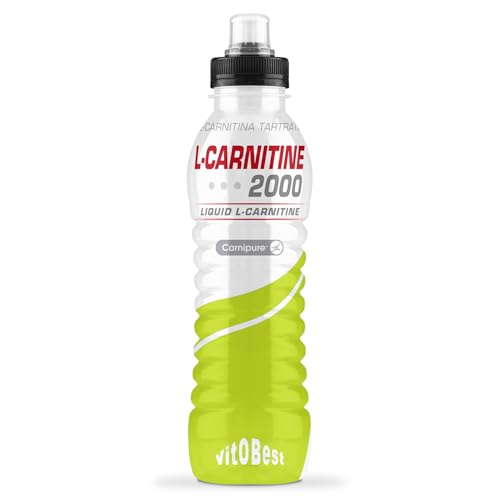 VITOBEST | Aminoácidos L-Carnitine 2000 | Contribuye a movilizar la grasa y convertirla en energía | L-Carnitina tartrato (Carnipure™) | Sabor Exotic Fruits - 12 botellas x (500 ml)