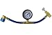 Enviro-Safe Brass 1234YF Tap to 1234YF Brass Coupler with Gauge and Hose #3605