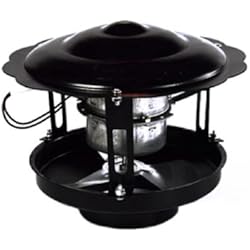 Ventilador Inducido Extractor humo para el hogar, ventilador chimenea, extractor polvo, ventilador tiro inducido por chimenea, hogar, cabaña, estufa, chimenea, extractor de humo, ventilador 50W / 60W / 100W,Caliber 135mm