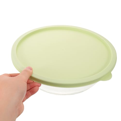 Tazón de vidrio con tapa transparente 4.7Qt miniatura 4