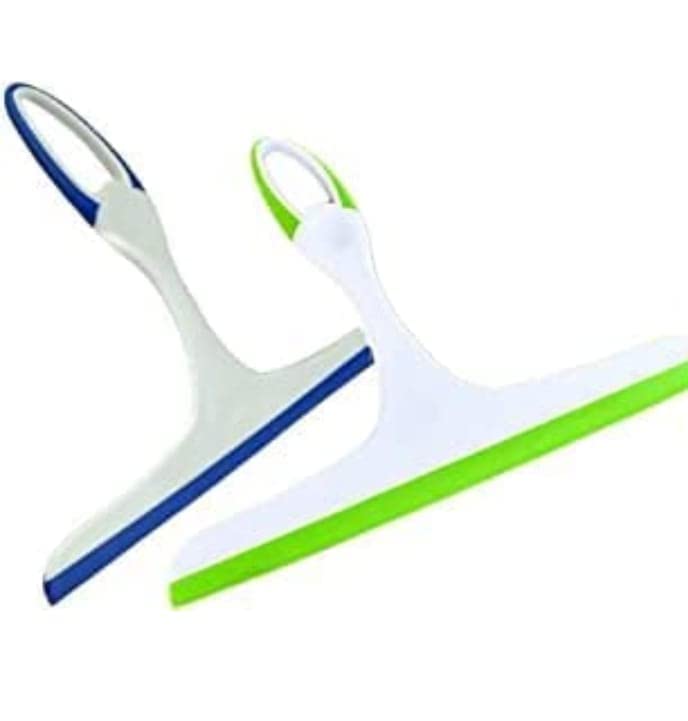 Magrido Non-Slip Hand-Held Wiper for Cleaning Window Glass, Tiles, Kitchen Table Platform, Car Auto Windshield (Multicolour) - Pack of 2 (B0C37HCJH7) Amazon Price History, Amazon Price Tracker