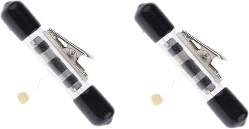 Awexzecor 2Pcs Black Invisible Thread Levitation Magic Trick Props Kits
