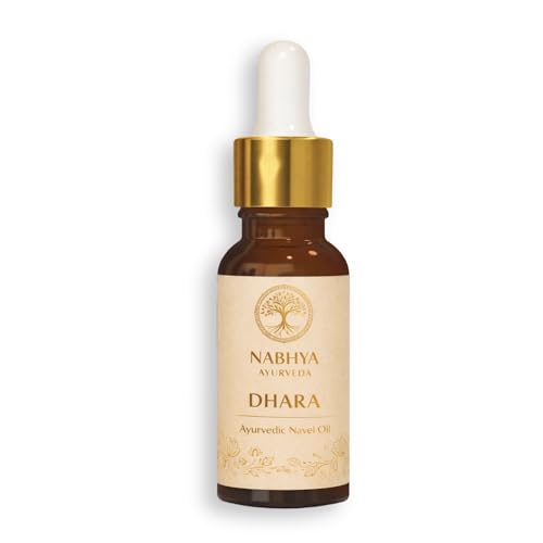 Nabhya Ayurveda Dhara Balanced Belly | Digestion & Detox Nabhi Oil,For Healthy Digestion & Bloating Relief, with Herbal Ingredients | 30 ml