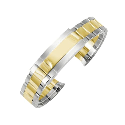 Bracelet de montre en acier fermoir pliable pour collection Rolex Submariner